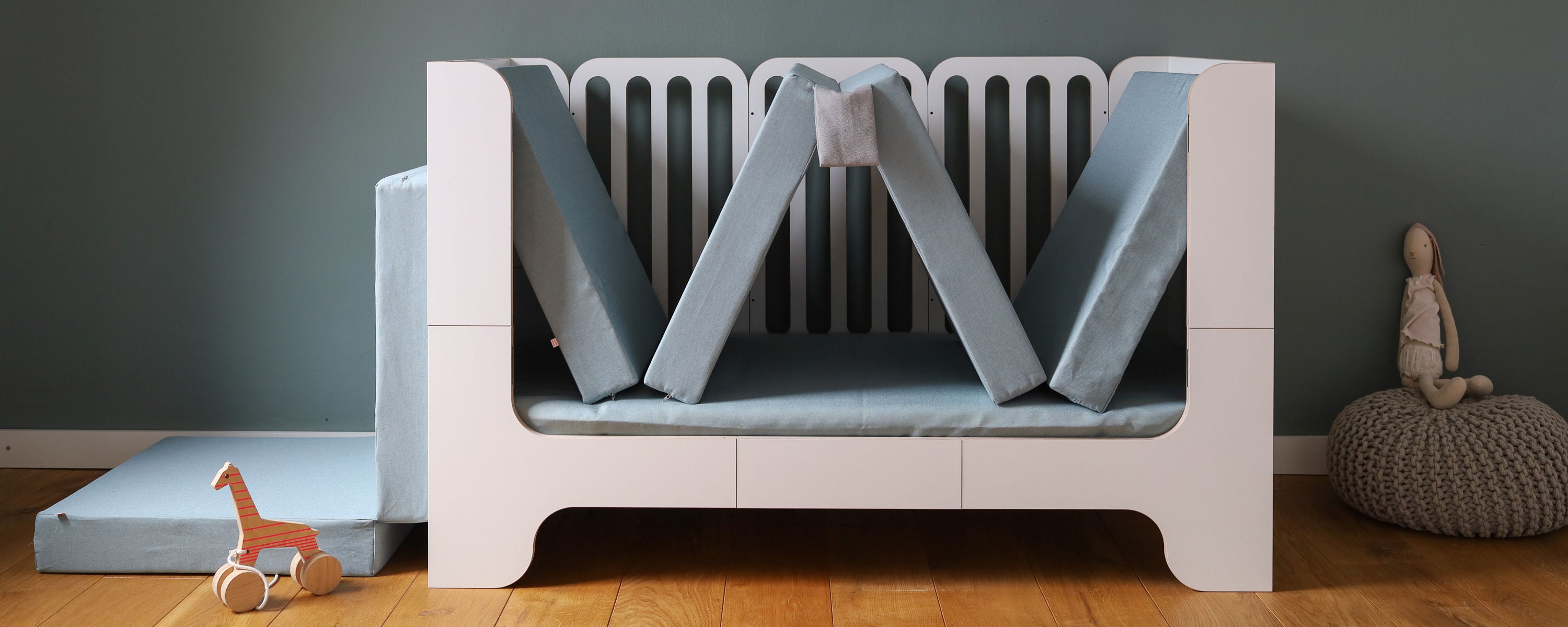Spielpolster und Klapppolster für Kinder von Nanito