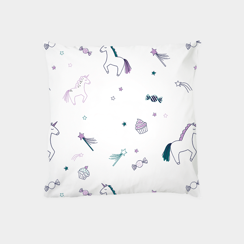 BETTWÄSCHE UNIQUE UNICORN LILA von Katha Covers