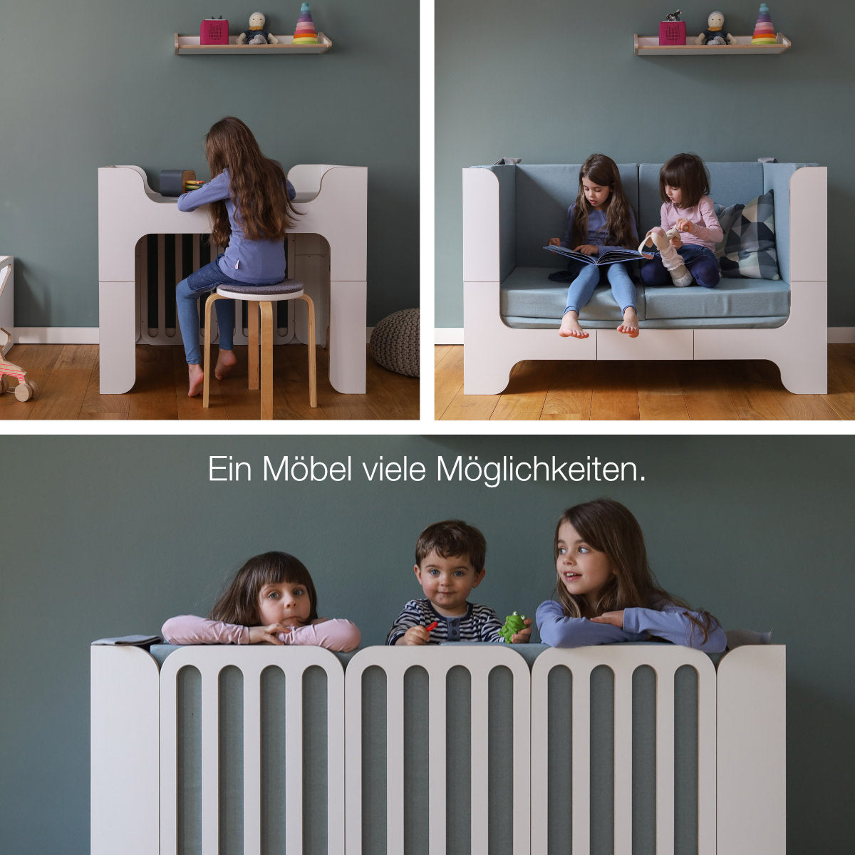 Erweiterungsset für Minimalmaxi Babybett Starterset