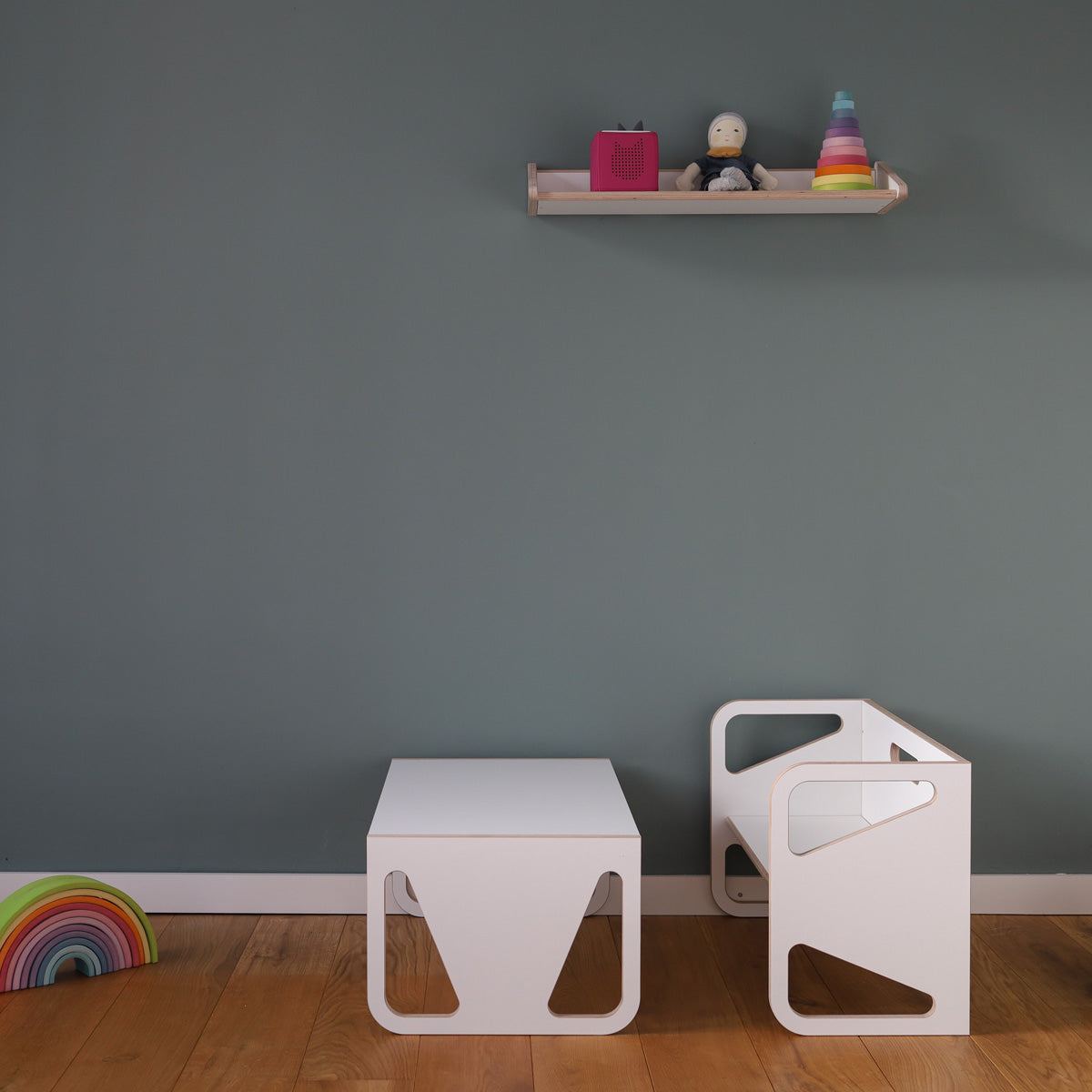 Erweiterungsset Kinderbank für Bettrücken Minimalmaxi